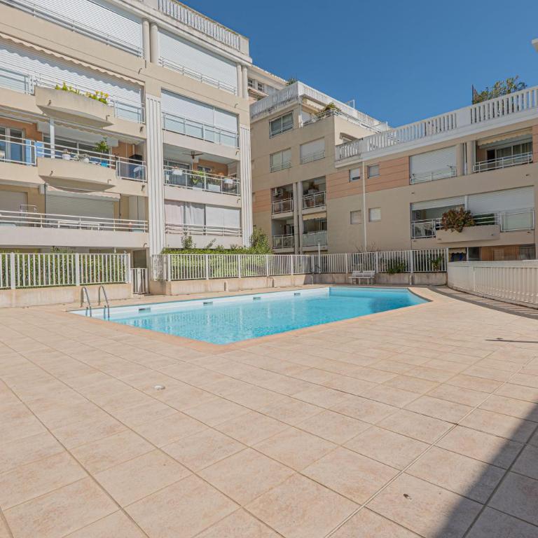 Lovely Seaside Golfe Juan - Marina - Pool - Garage - Appartement 1 Chambre avec Balcon et Vue sur Mer - 29