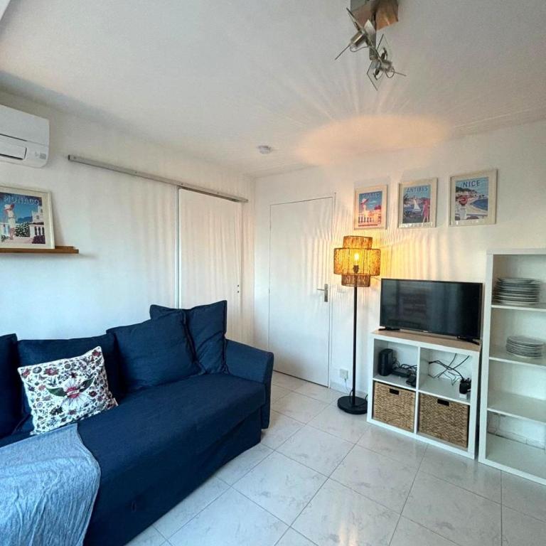 Charmant T2 jardin face à la mer Vallauris - Appartamento con 1 Camera da Letto - 9