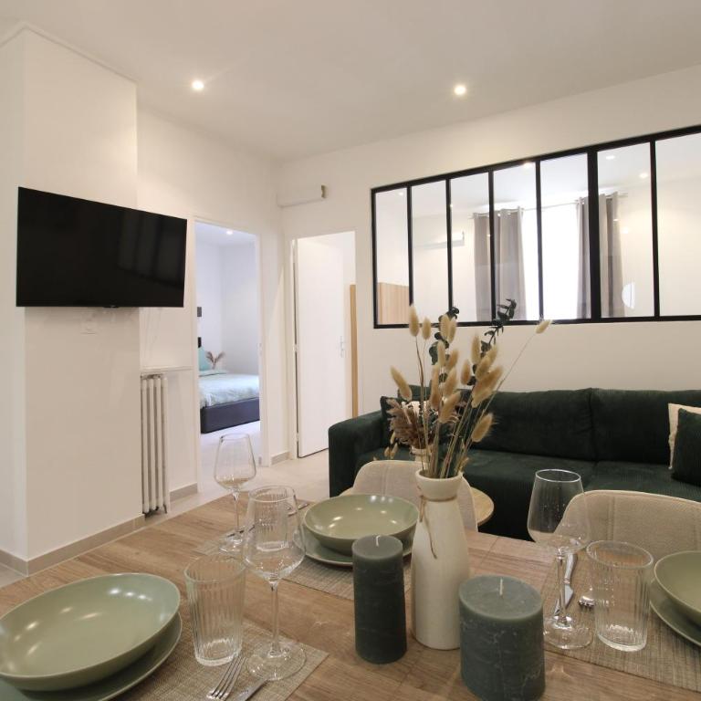 Calm Elegant Apartment in the Heart of Nice - Appartement 2 Chambres - 6
