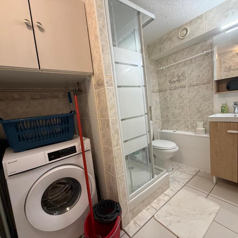 Appart 2 à 4 personnes Clim Wifi Terrasse Parking Mer - Appartamento Monolocale con 1 Letto Matrimoniale - 15