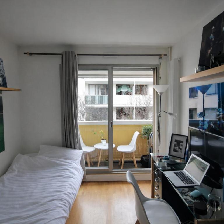 Studio avec balcon dans le 17ème - Appartement 1 Chambre - 1