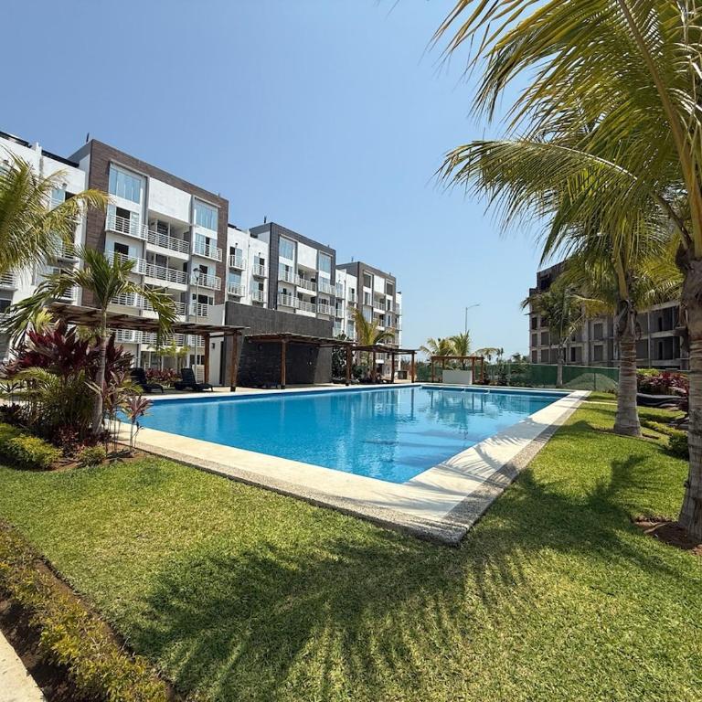 Departamento con club de playa en Zona Diamante - Apartamento de 1 dormitorio - 18