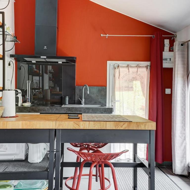 Charmant studio et jardin provencal à Saint-Cyr-sur-mer - Appartement 1 Chambre - 54