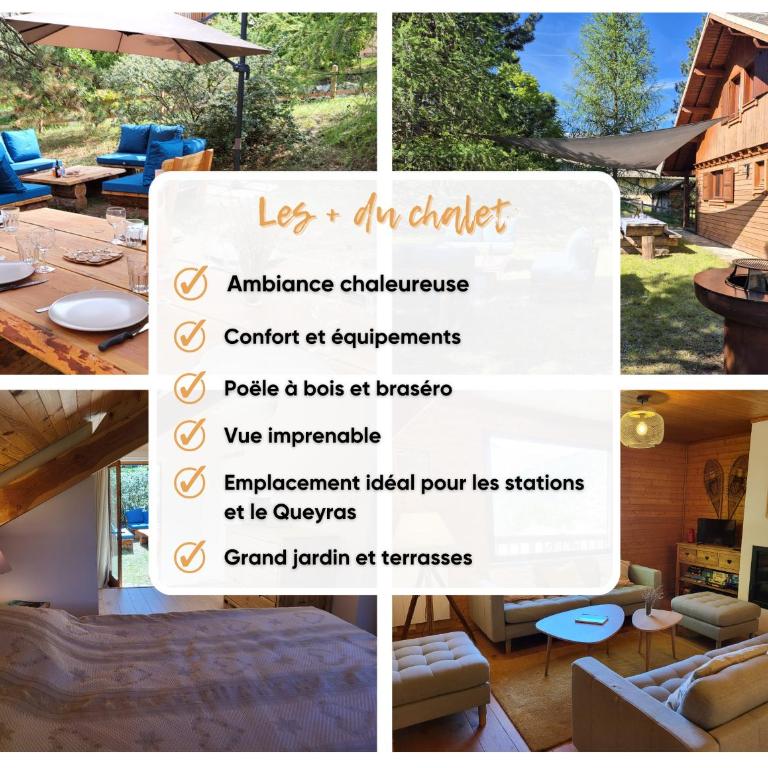 Chalet lumineux et spacieux entre Risoul Vars et les stations du Queyras - Chalet Supérieur - 5