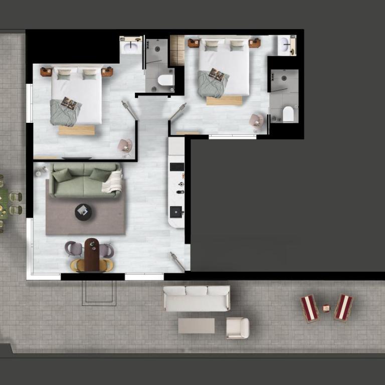 master La Rambla - Two Bedroom Penthouse with Large Terrace - 10