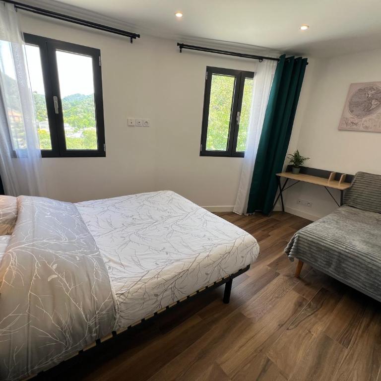 Domaine Baccia Donna - Jacuzzi, Climatisation, Parking privé - Nice Monaco - Appartement en Duplex - 13