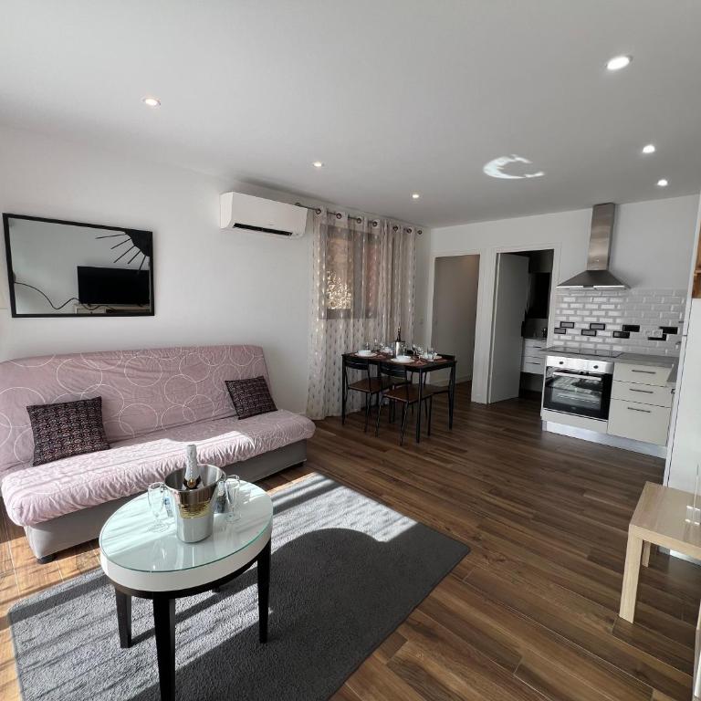 Domaine Baccia Donna - Jacuzzi, Climatisation, Parking privé - Nice Monaco - Appartement avec Terrasse - 16