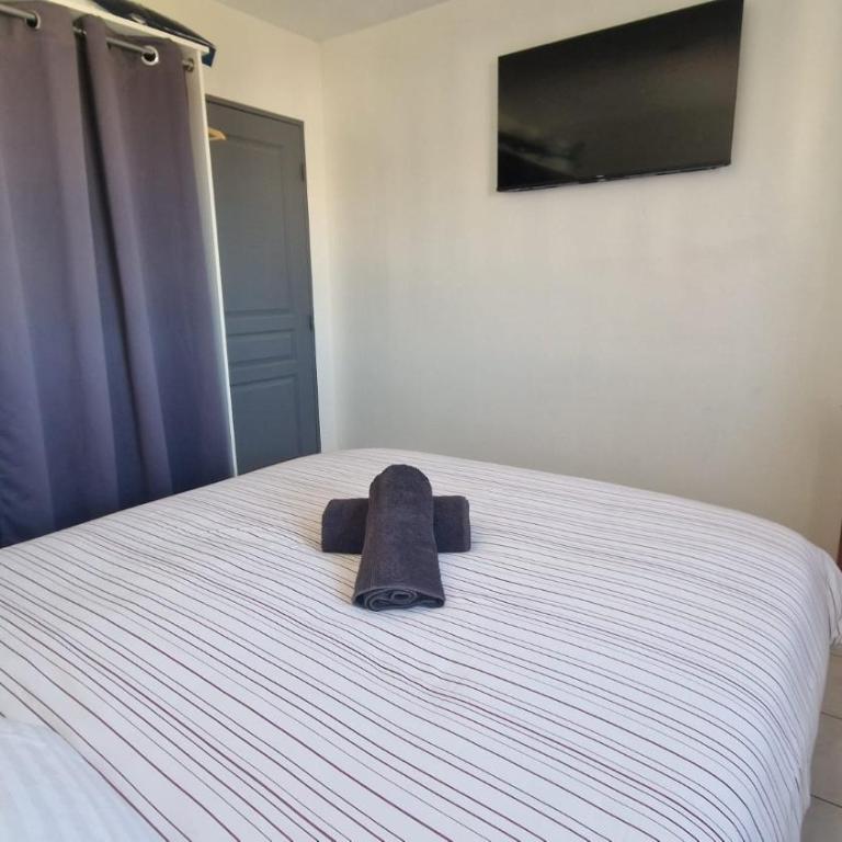 Beau duplex CAP CAMARGUE piscine 4 pers terrasse et parking dans résidence sécurisée - Appartement 2 Chambres - Vue sur Piscine - 69