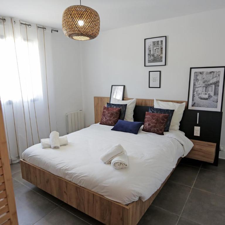 Appartement Sète Corniche proche plage - Terrasse, Parking, Clim, WiFi - Apartment mit 2 Schlafzimmern - 36