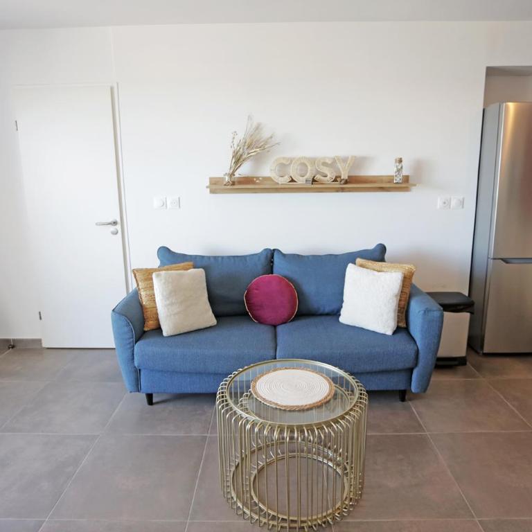Appartement Sète Corniche proche plage - Terrasse, Parking, Clim, WiFi - Apartment mit 2 Schlafzimmern - 33