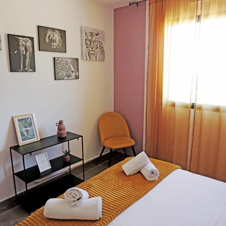 Appartement Sète Corniche proche plage - Terrasse, Parking, Clim, WiFi - Apartment mit 2 Schlafzimmern - 38