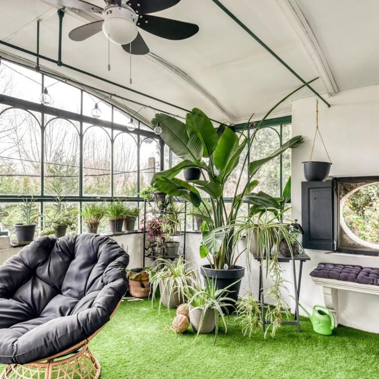 La Verrière - Maison atypique avec jardin d'hiver dans verrière d'époque - Villa mit 2 Schlafzimmern - 1