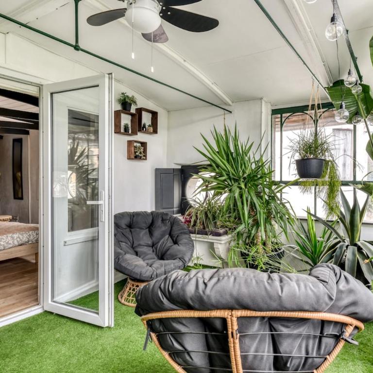 La Verrière - Maison atypique avec jardin d'hiver dans verrière d'époque - Villa mit 2 Schlafzimmern - 9