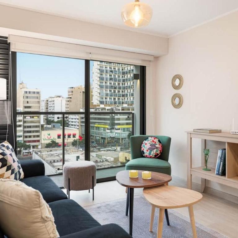 AUREN Larco Deluxe One Bedroom with AC Pool - Apartamento Deluxe de 1 dormitorio con vistas a la ciudad - 1