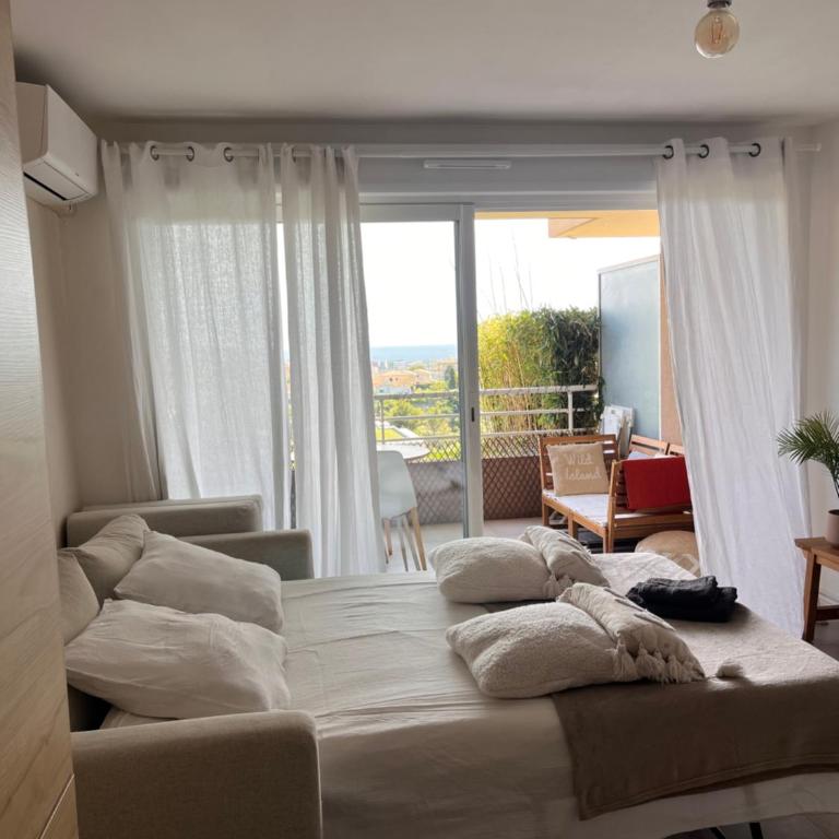 Appartement calme vue mer - Appartement 1 Chambre - 9