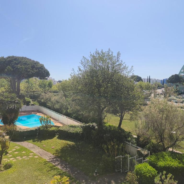 T2 cabine - Terrasse 45m2 - Piscine - Clim - Parking privé - Apartment mit 1 Schlafzimmer und Gartenblick - 2