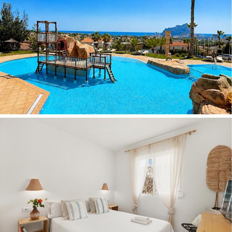 Casa Flora Bungalow con piscinas en Calp - Three-Bedroom Apartment - 1