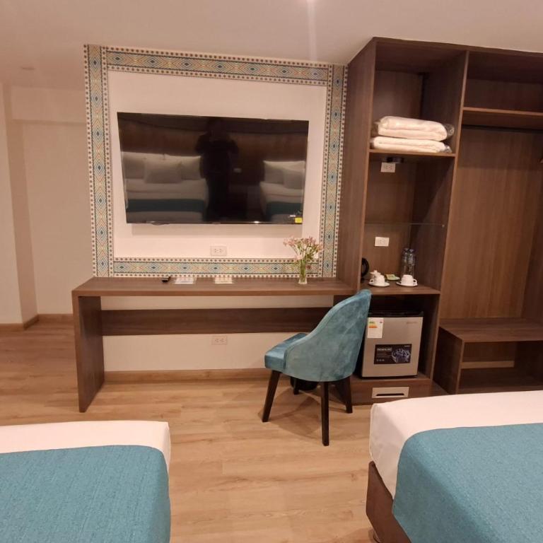 Hanaqua Cusco Hotel - Habitación Doble - 2 camas dobles - 8