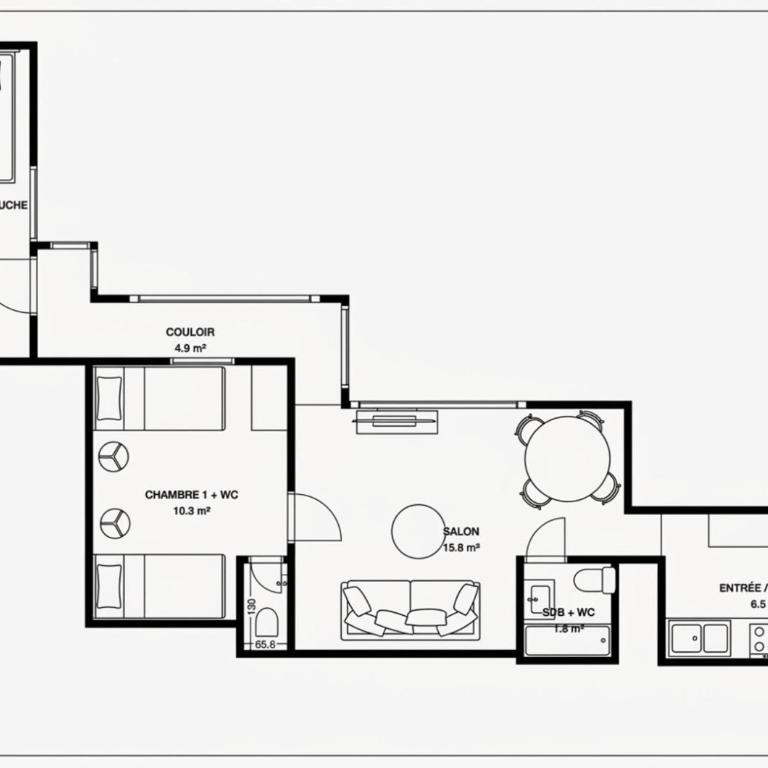 Charlotte by Terry's Homes - Appartement 2 Chambres - 6
