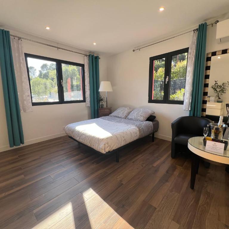 Domaine Baccia Donna - Jacuzzi, Climatisation, Parking privé - Nice Monaco - Studio avec Terrasse - 7