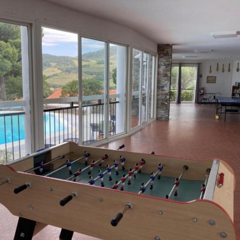 LA KABANA Collioure - Studio avec parking, piscine, balcon vue mer et climatisation a 500 m a pied des plages et du centre - Appartamento con 1 Camera da Letto - 4