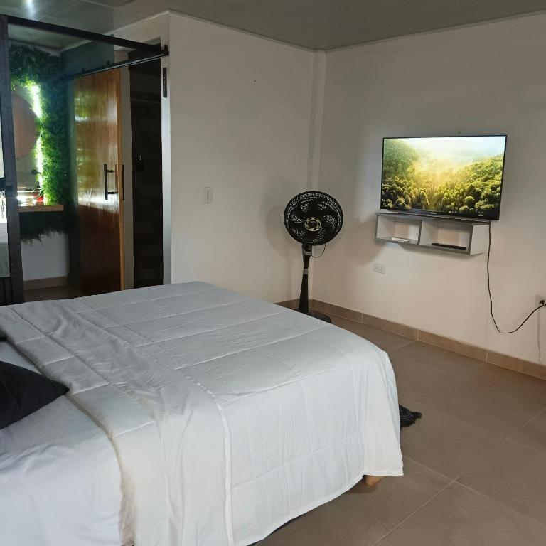 Suite campestre a 5 minutos del parque con aire acondicionado - Apartamento de 1 dormitorio - 33