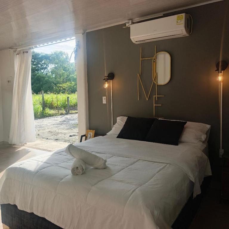 Suite campestre a 5 minutos del parque con aire acondicionado - Apartamento de 1 dormitorio - 4