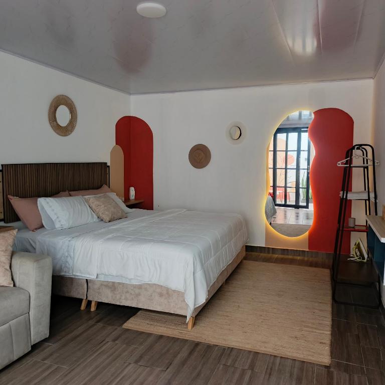 Suite boutique cerca al parque cama 2 x 2 y sofa cama - Casa con 1 dormitorio - 17