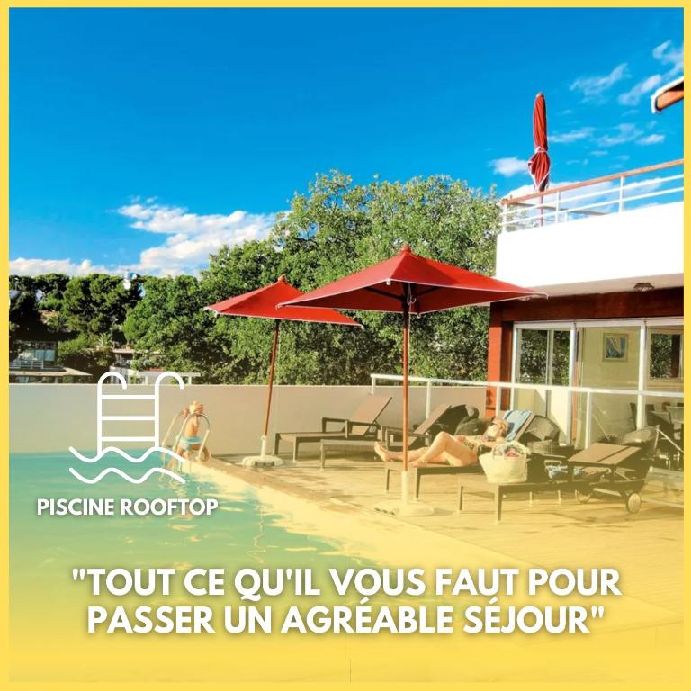 Rooftop pool à Antibes - Sophia Antipolis - Two-Bedroom Apartment - 1