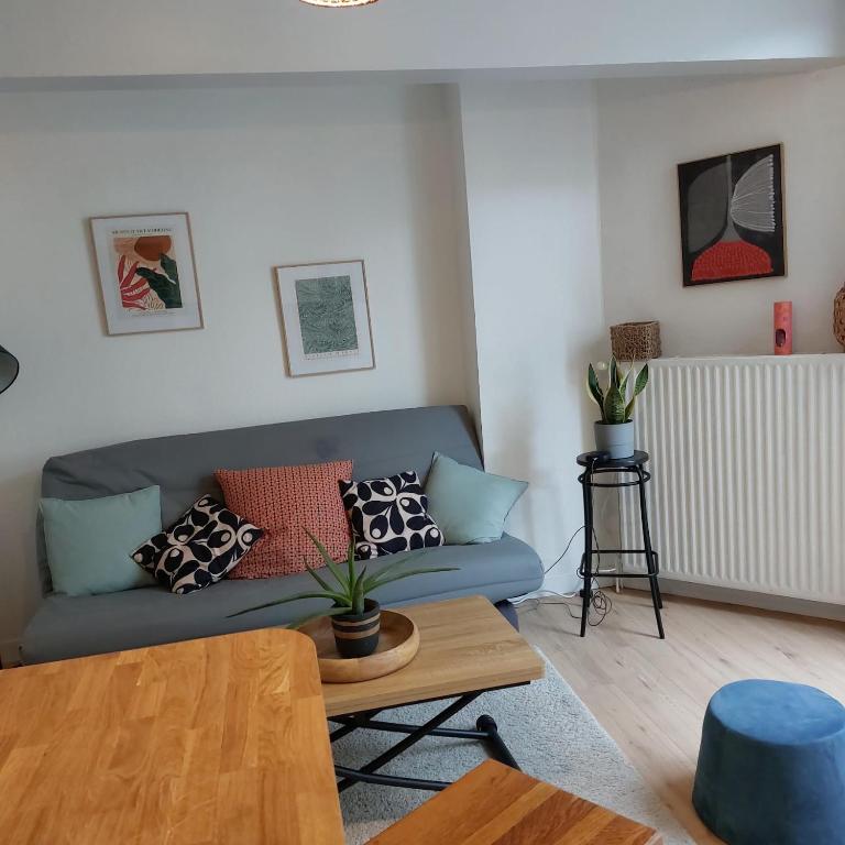 Charmant T2 avec terrasse au coeur du Vieux Rennes - Apartment mit 1 Schlafzimmer - 10