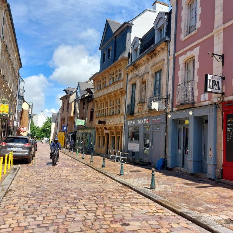 Charmant T2 avec terrasse au coeur du Vieux Rennes - Apartment mit 1 Schlafzimmer - 31