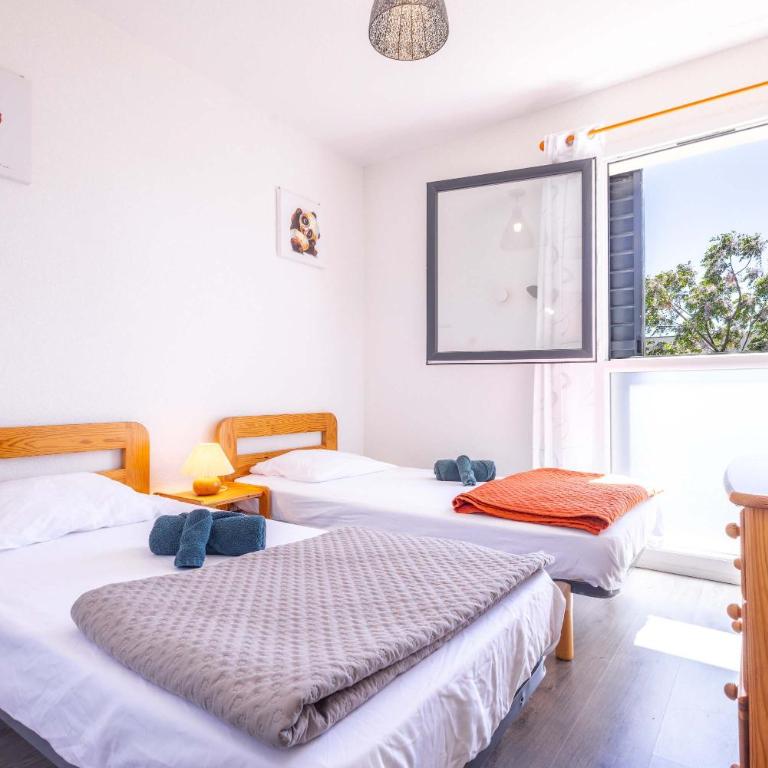 Confortable pavillon climatisé à 500m de la mer - Maison de Vacances - 11