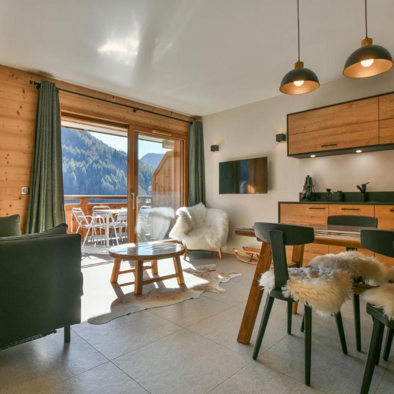 Modern Alpine Retreat with Gorgeous Views - Appartement 1 Chambre - 7