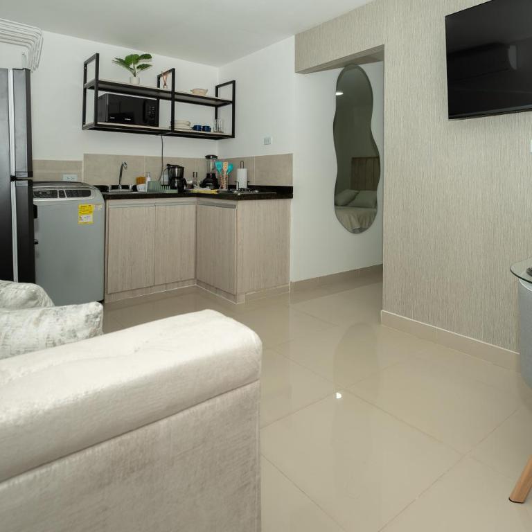 central luxury apartaestudio, Cali - One-Bedroom Apartment - 15