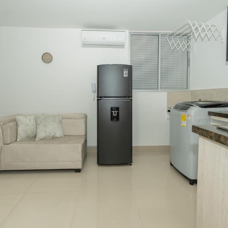 central luxury apartaestudio, Cali - One-Bedroom Apartment - 16