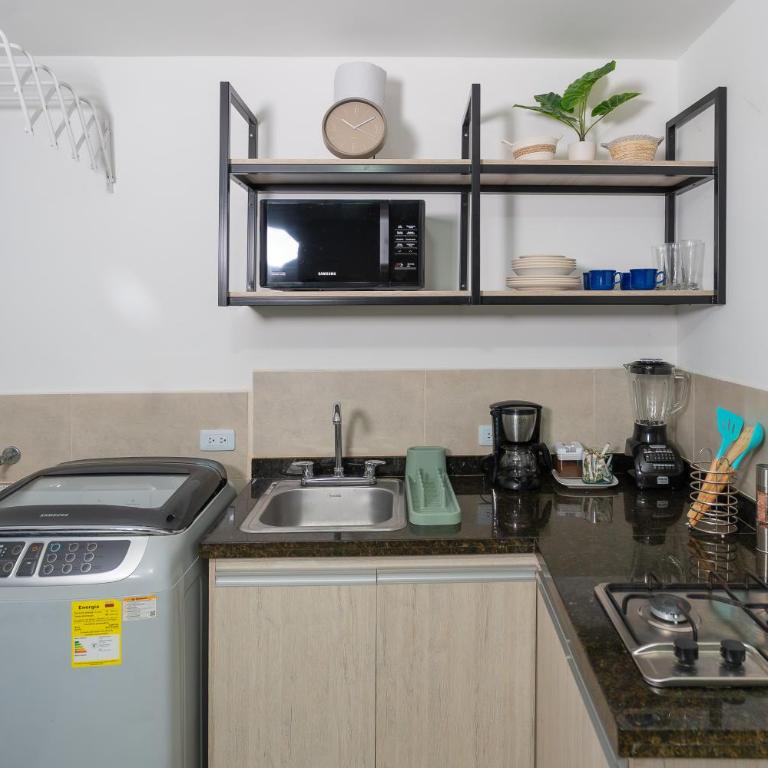 central luxury apartaestudio, Cali - One-Bedroom Apartment - 13