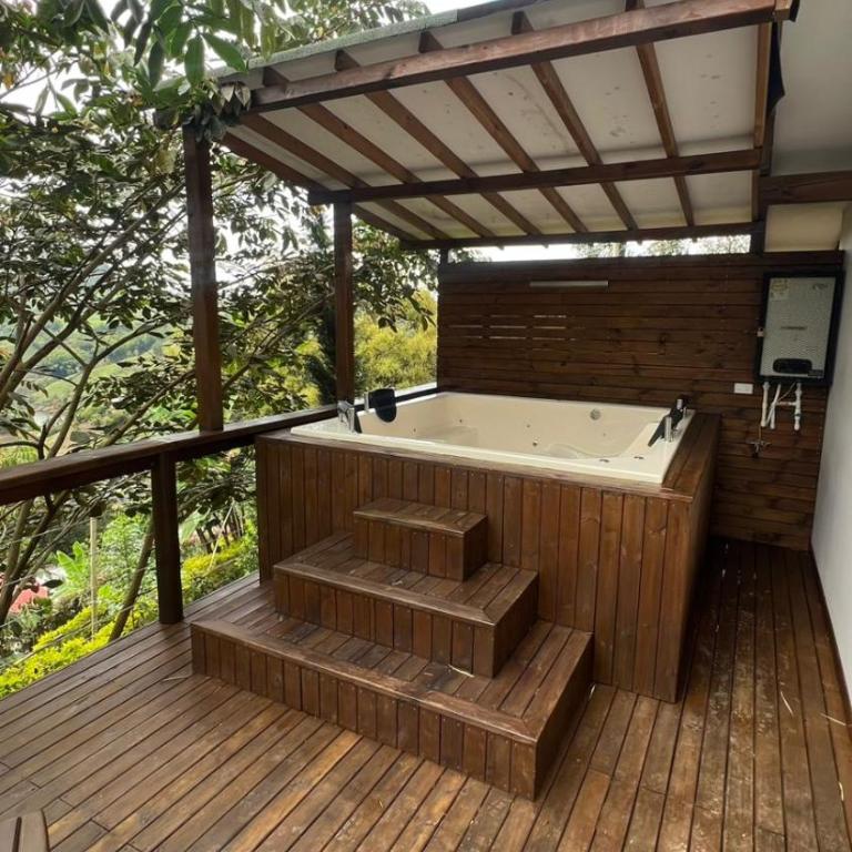 Bosque Encantado Cabañas chalet - Family Bungalow - 27
