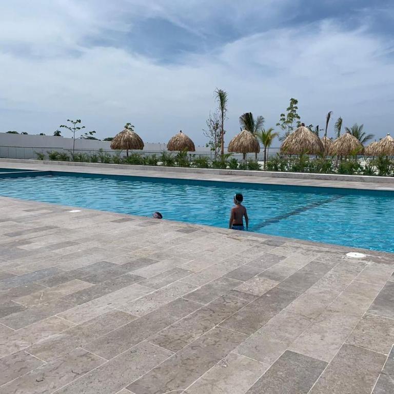 Hermoso apartamento playa privada cerca aeropuerto - One-Bedroom Apartment - 2
