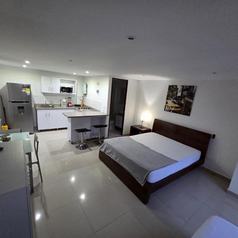 Acogedor apartaestudio con balcon - Apartamento de 1 dormitorio - 7