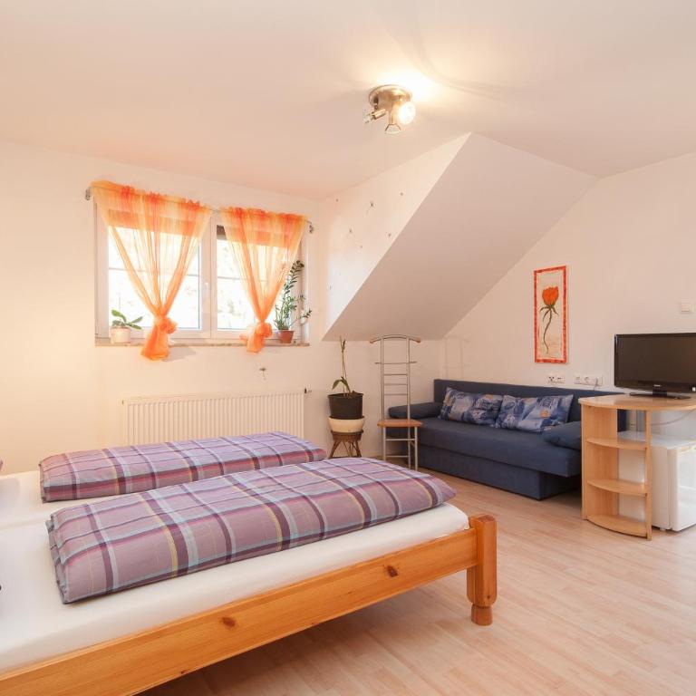 Lug ins Land - Doppelzimmer mit Balkon (2 Erwachsene + 1 Kind) - 1