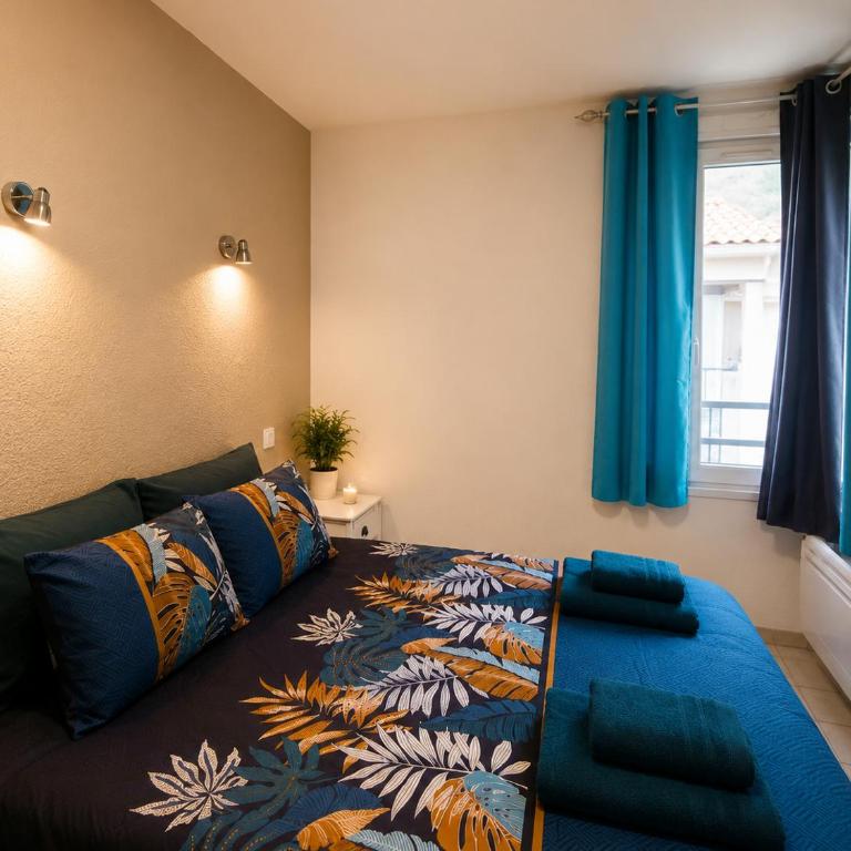 Le nid des Bains - Climatisé - Piscine partagée - Appartement 1 Chambre avec Balcon et Vue sur les Montagnes - 8