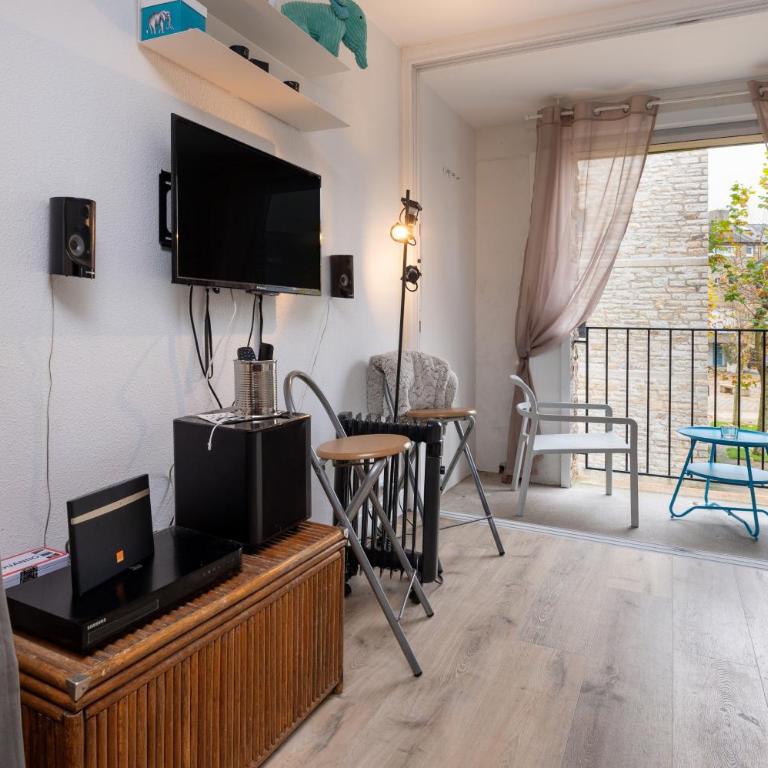 Le rivage bord de mer parking wifi - Studio avec Canapé-Lit - 4