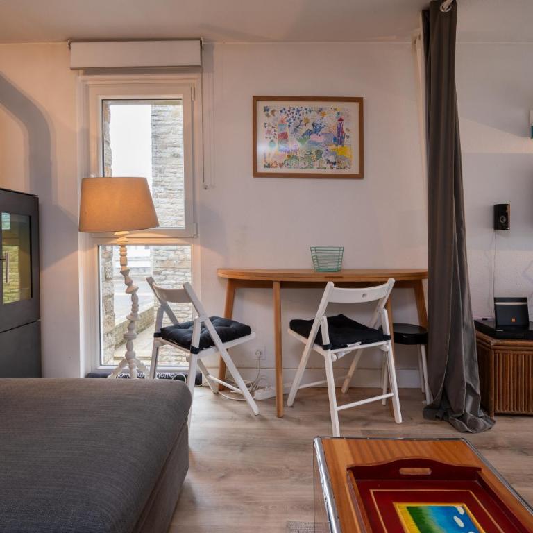 Le rivage bord de mer parking wifi - Studio avec Canapé-Lit - 15
