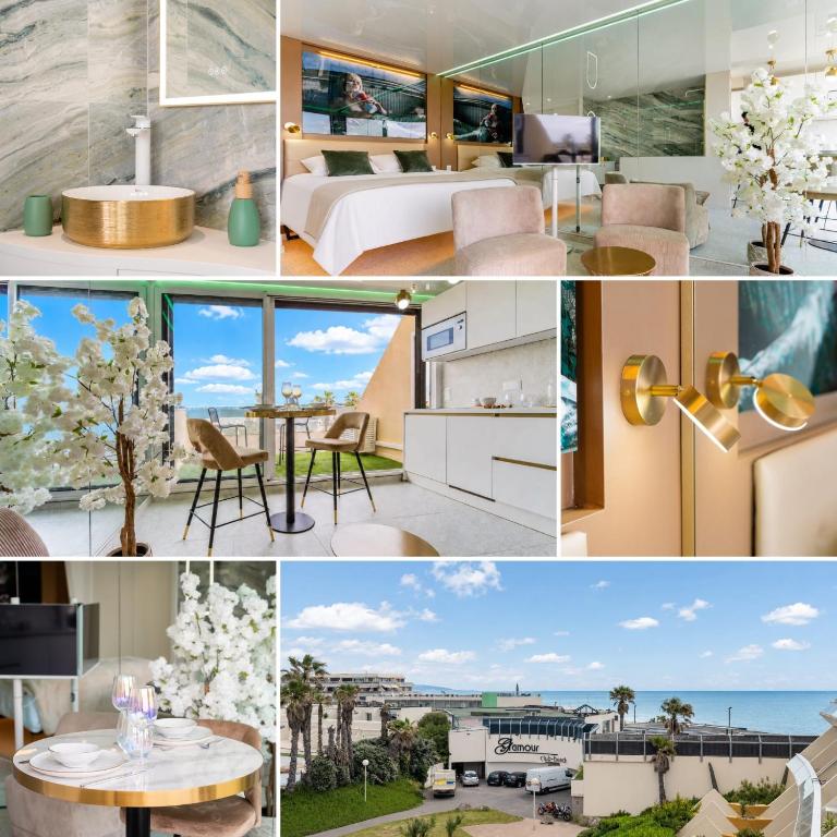 Le Pure Héliopolis - vue mer - Parking - Terrasse - Village Naturiste - Appartamento con 1 Camera da Letto - 2