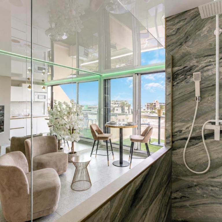 Le Pure Héliopolis - vue mer - Parking - Terrasse - Village Naturiste - Appartamento con 1 Camera da Letto - 17