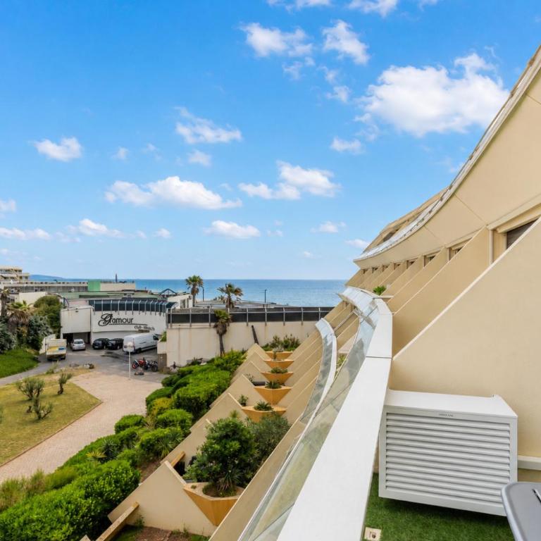 Le Pure Héliopolis - vue mer - Parking - Terrasse - Village Naturiste - Appartamento con 1 Camera da Letto - 22