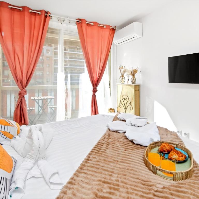 Charmant appart 5 pers - Centre - Climatisé - Two-Bedroom Apartment - 17