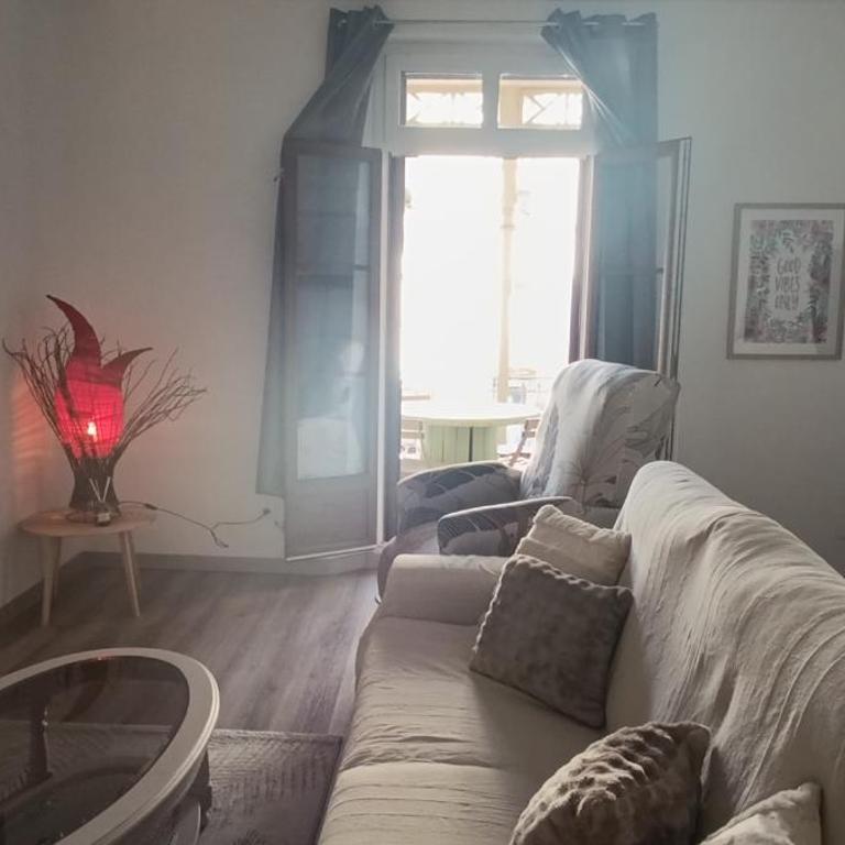 Apt 3, 1er étage, large T2 avec une terrasse commune - Appartement 1 Chambre - 5