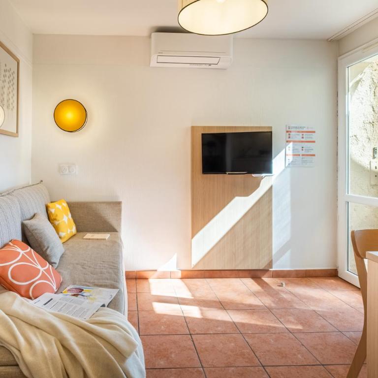 Résidence Pierre & Vacances Les Rives de Cannes Mandelieu - Appartement 1 Chambre Supérieur avec Terrasse (4 Personnes) - Rez-de-Jardin - 7