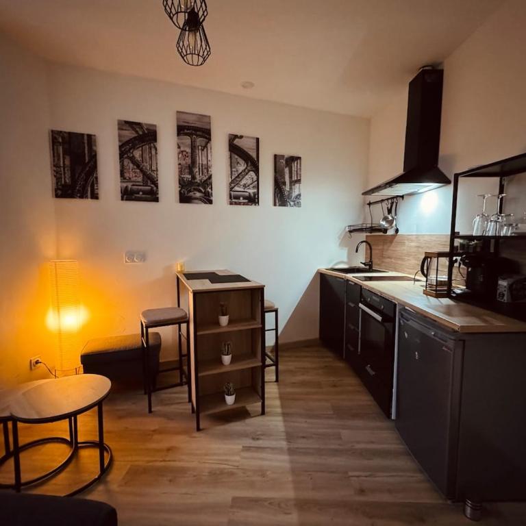 Cocon atypique en souplex Hyper centre Rouen - Apartment mit 1 Schlafzimmer - 5